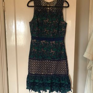 Belle Badgley Mischka Lace Dress